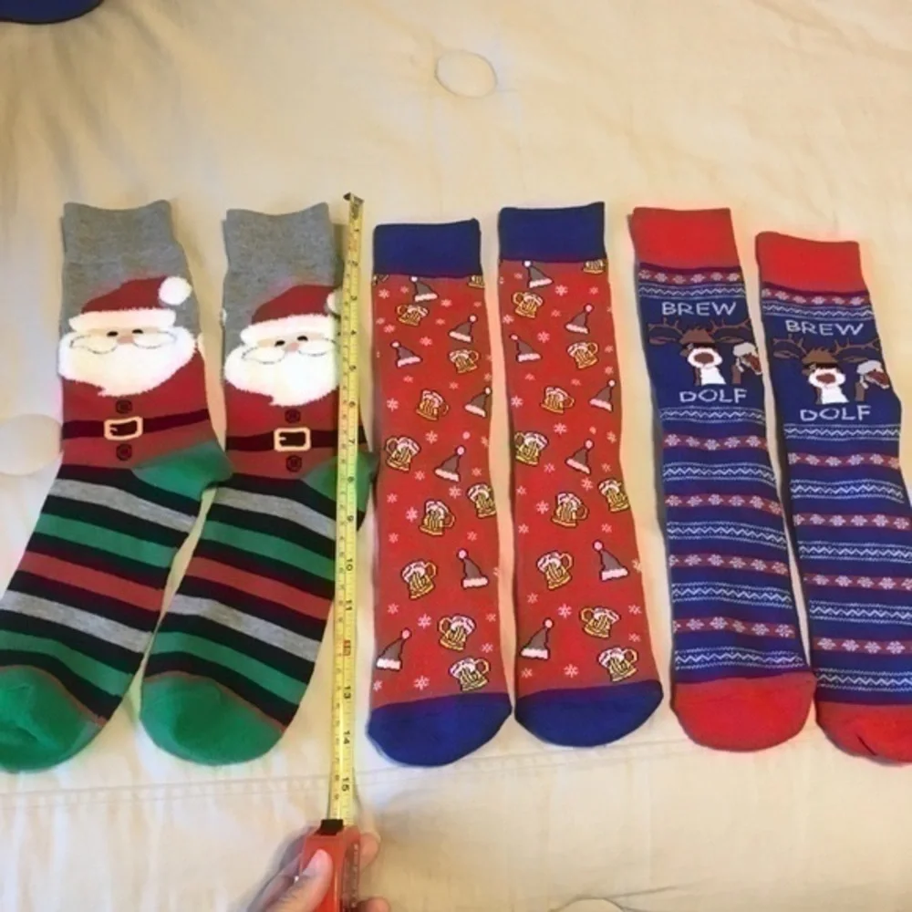 3 pairs of women’s Christmas socks